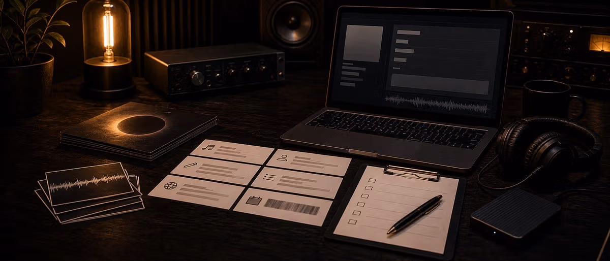 Release-Metadaten vor dem Spotify-Upload vorbereiten