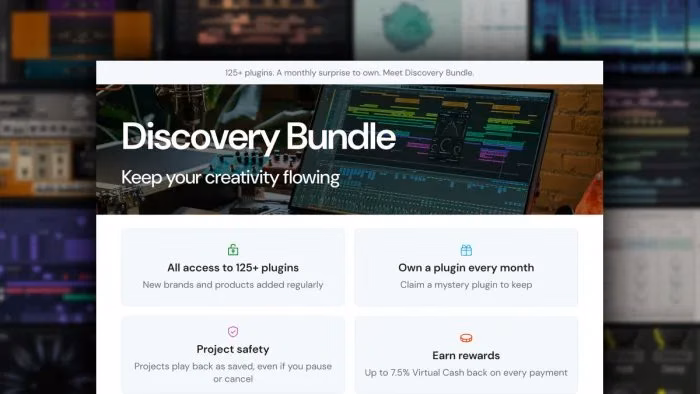Plugin Boutique Discovery Bundle Offers 125+ Plugins for $20 a Month