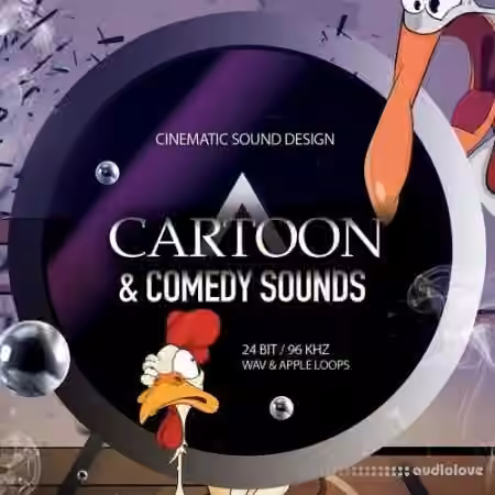 Audio Masters Cartoon and Comedy Sound [WAV, AiFF]