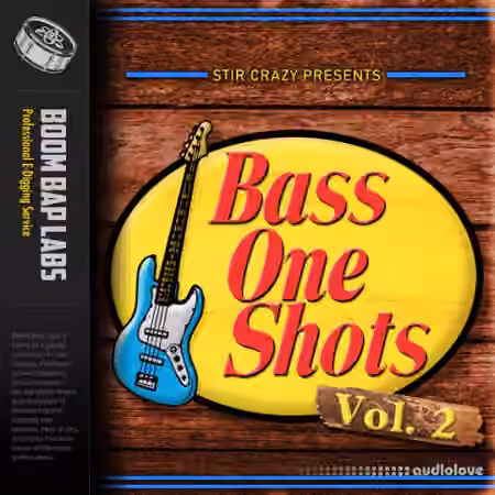 Boom Bap Labs Stir Crazy Bass One Shots Vol.2 [WAV]