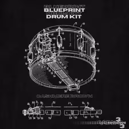 Cashmere Brown Blueprint Drum Kit Vol.3 [WAV]