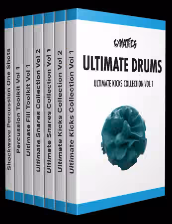 Cymatics Ultimate Drums Collection Bundle! [WAV]
