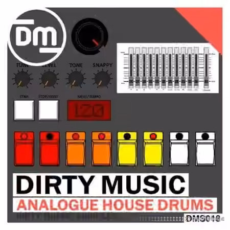 Dirty Music Analogue House Drums [WAV]