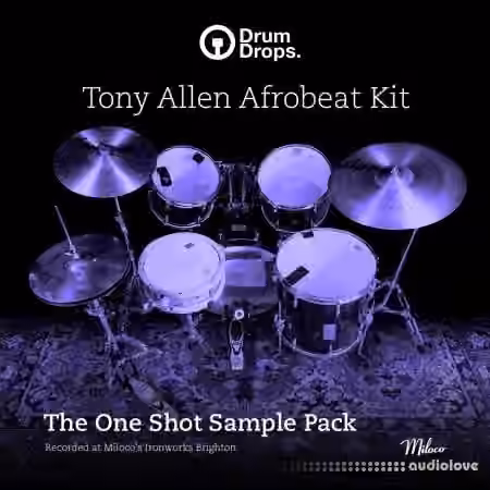 DrumDrops Tony Allen Afrobeat Kit: One Shot Pack [WAV]