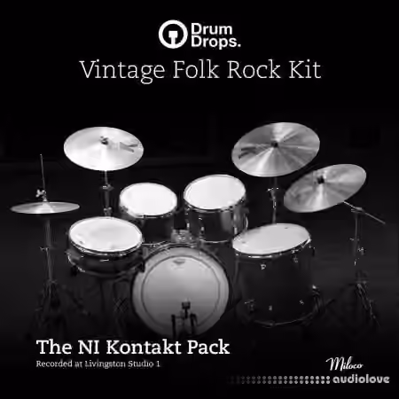 Drumdrops Vintage Folk Rock Kit [KONTAKT]