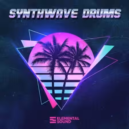 Elemental Sound Synthwave Drums [WAV]