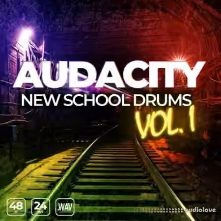 Epic Stock Media Audacity New School Drums Vol.1 [WAV]