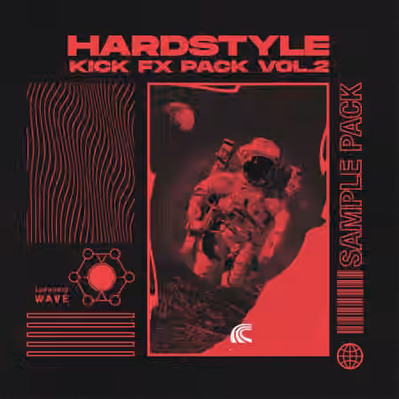 Euphoric Wave Hardstyle Kick FX Pack Vol.2 [WAV, FLP]