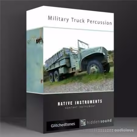 Glitchedtones x Hidden Sounds Military Truck Percussion [KONTAKT]