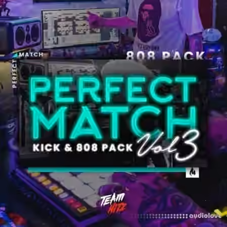 Industry Kits The Perfect Match Vol.3 [Kick & 808 Pack] [WAV, Synth Presets]
