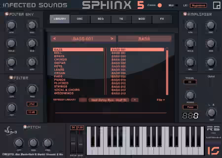Infected Sounds Sphinx 5 v5.0.0 Regged [WiN]