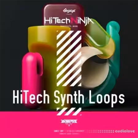 lapix Hitech Ninja Samples Hitech Synth Loops Vol.1 [WAV]