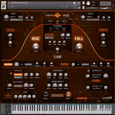 Lussive Audio Rise and Fall Lab v1.0 [KONTAKT]