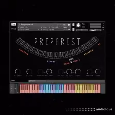 Pssst Instruments Preparist: Piano Percussion [KONTAKT]