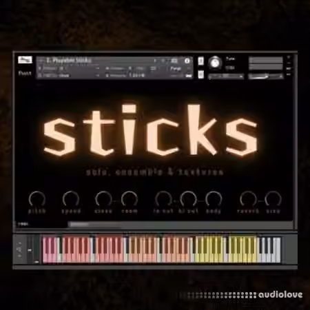 Pssst Instruments Sticks: Solo Ensemble and Textures [KONTAKT]