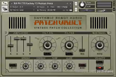 Rhythmic Robot Audio PatchVault 770 [KONTAKT]