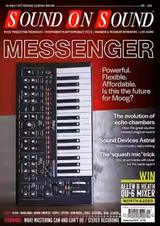 Sound On Sound UK/USA September 2025