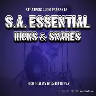 Strategic Audio S.A. Essential Kicks and Snares [WAV]