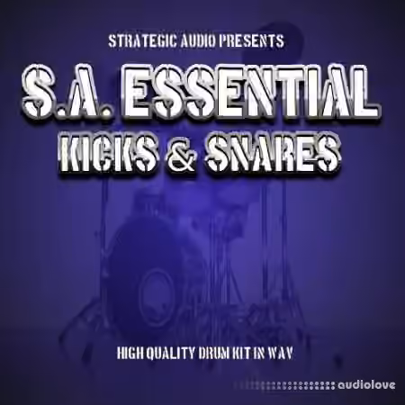 Strategic Audio S.A. Essential Kicks and Snares [WAV]