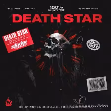 Studio Trap Death Star - Drum Kit [WAV, MiDi]
