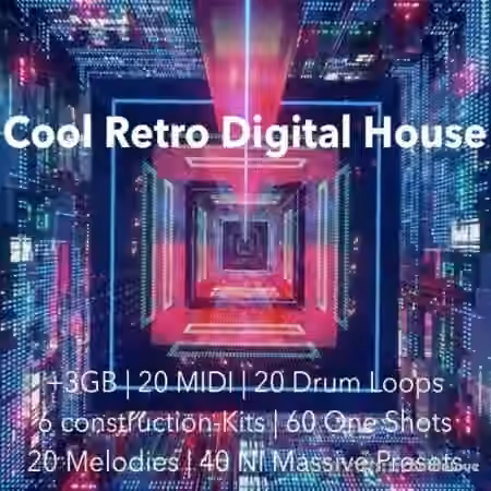 The Audio Bar Cool Retro Digital House [WAV, MiDi, Synth Presets]