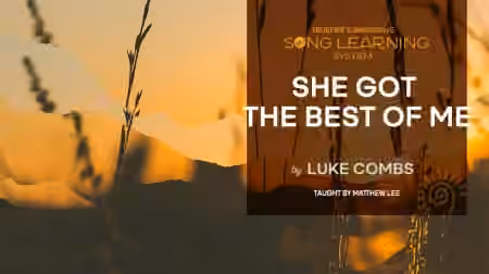 Truefire Matthew Lee's Song Lesson She Got the Best of Me [TUTORiAL]